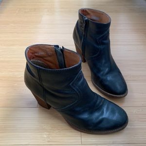 Black Madewell Zipcode Booties
